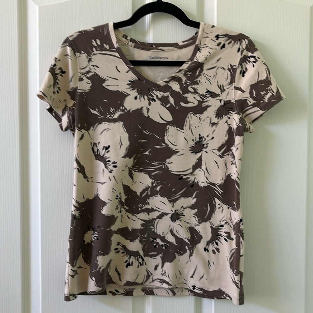 Croft & Barrow cap sleeve top